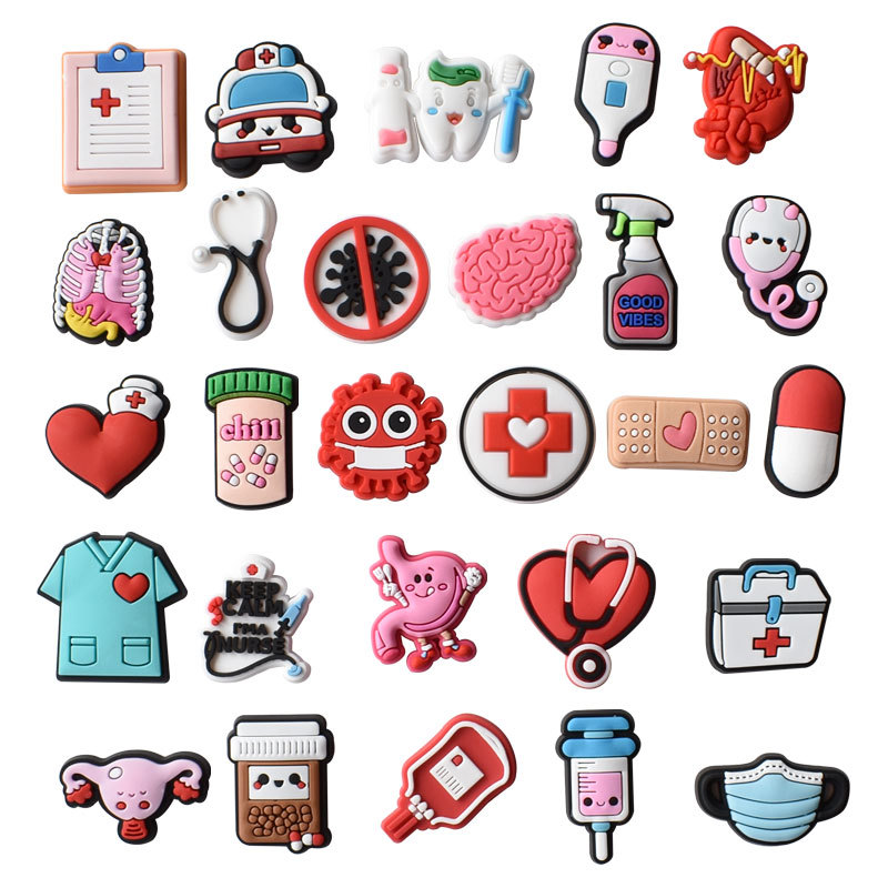 Women'S Accessories Crocs - Nursing Shoe Charms for Crocs Accessories