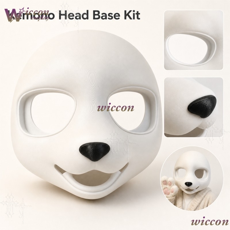 Women Accessories Kit - Kemono Head Base Kit Fursuit DIY