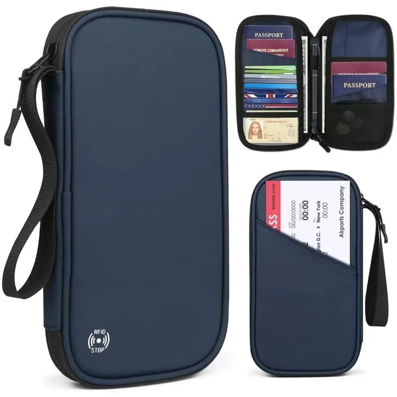 Women'S Accessories Wallet - Lightweight Family Travel Passport Cover Wallet