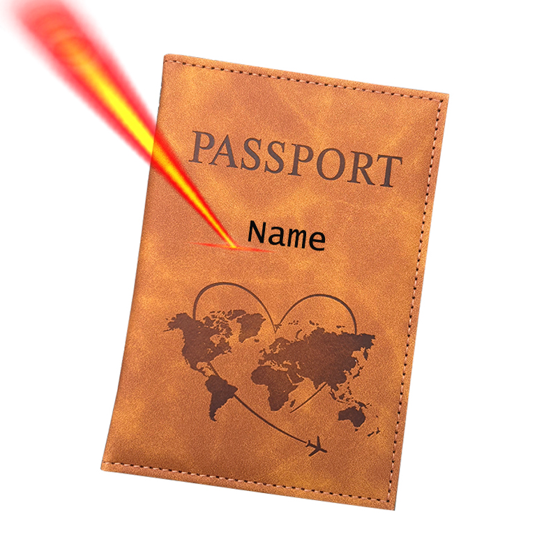 Women'S Accessories Wallet - Personalized Name Passport Holder Travel Wallet