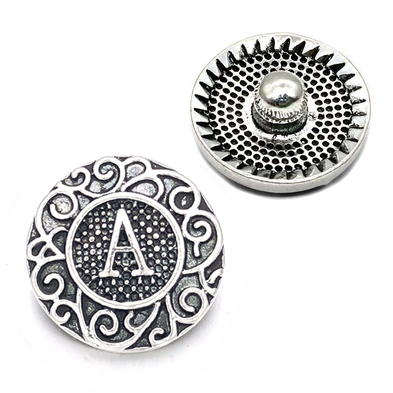 Women Accessories In English - 26 English Letter Alphabet 18mm 20mm