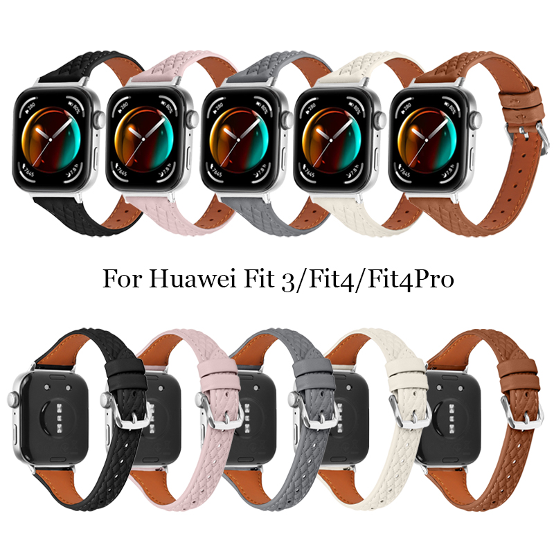 Women Accessories In English - Leather band for Huawei Watch Fit