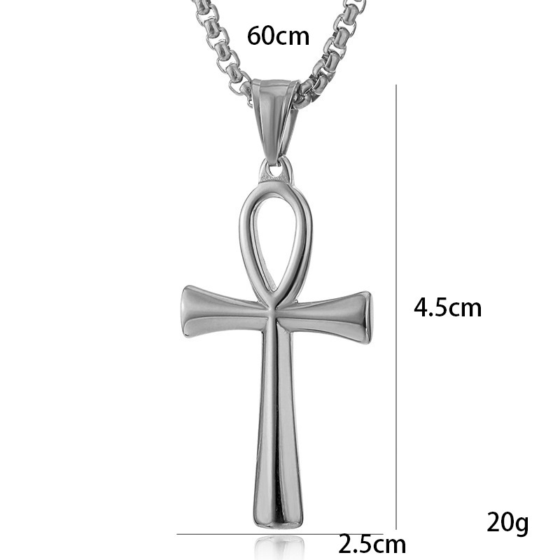 Stainless Steel Egyptian Ankh  - Women'S Egyptian Accessories review and price