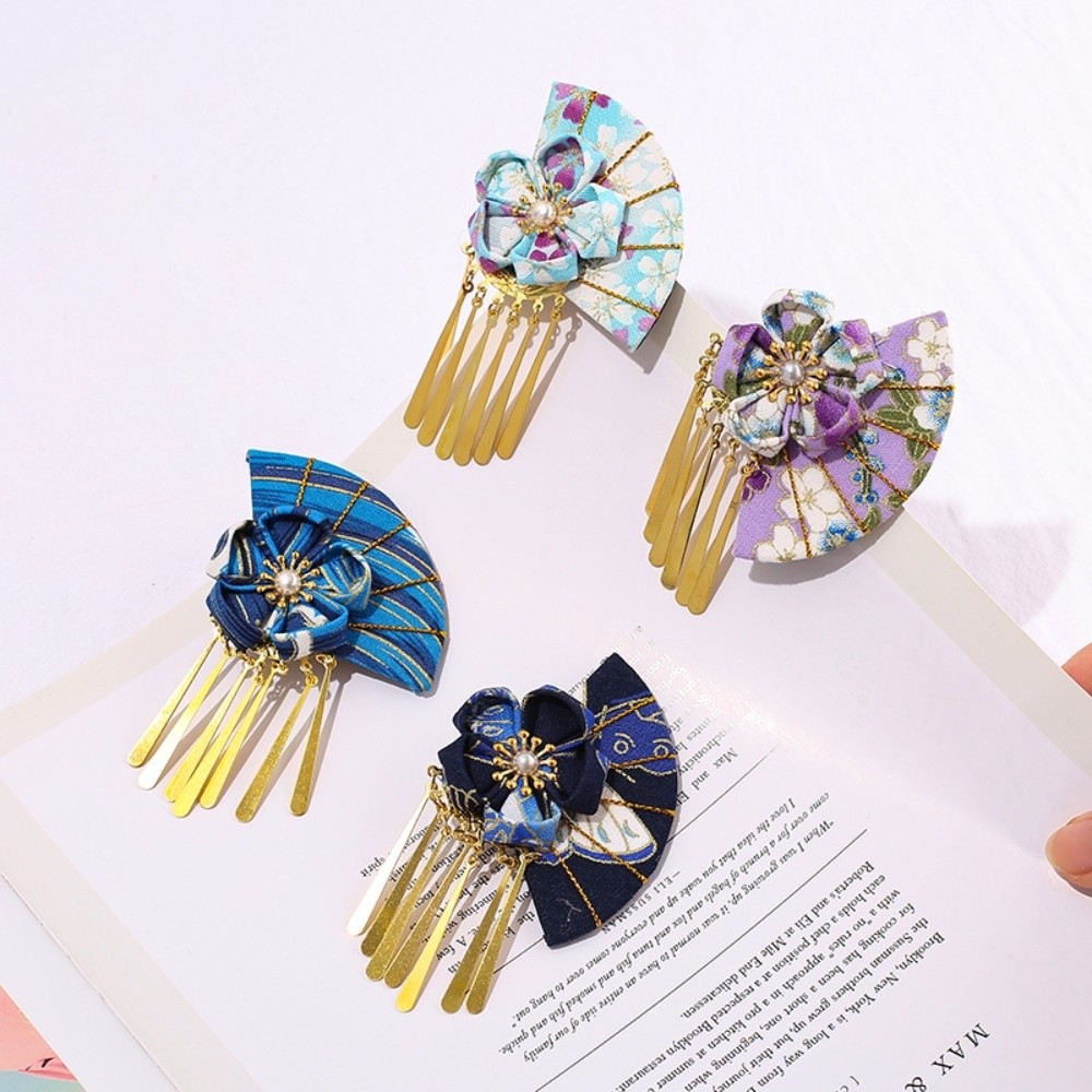 Women Hairpin Faux Pearl Flowe - Women'S Kimono Accessories review and price