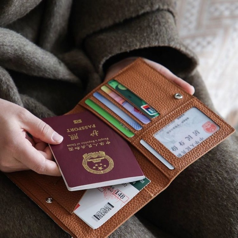 Leather Passport Holder Covers - Women'S Accessories Wallet review and price