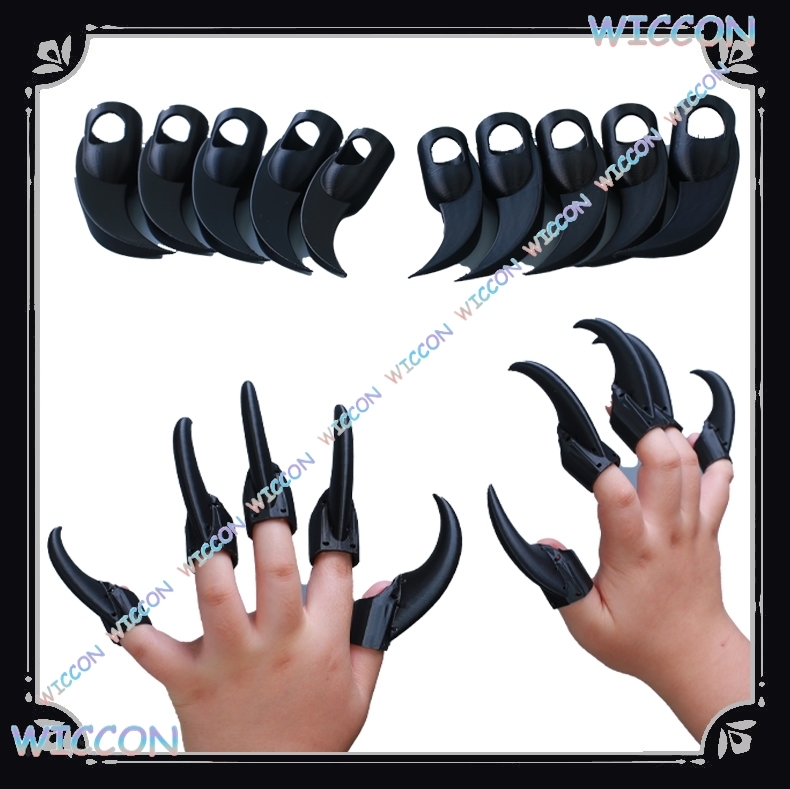 Animal Costume Fingernails Bla - Women Accessories Kit review and price