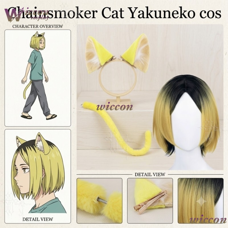 Chainsmoker Cat Etsushimaru Ya - Women Accessories Kit review and price