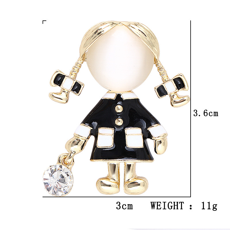 Exquisite Cute Little Girl Bla - Women Jewelry Accessories For Black Dress review and price