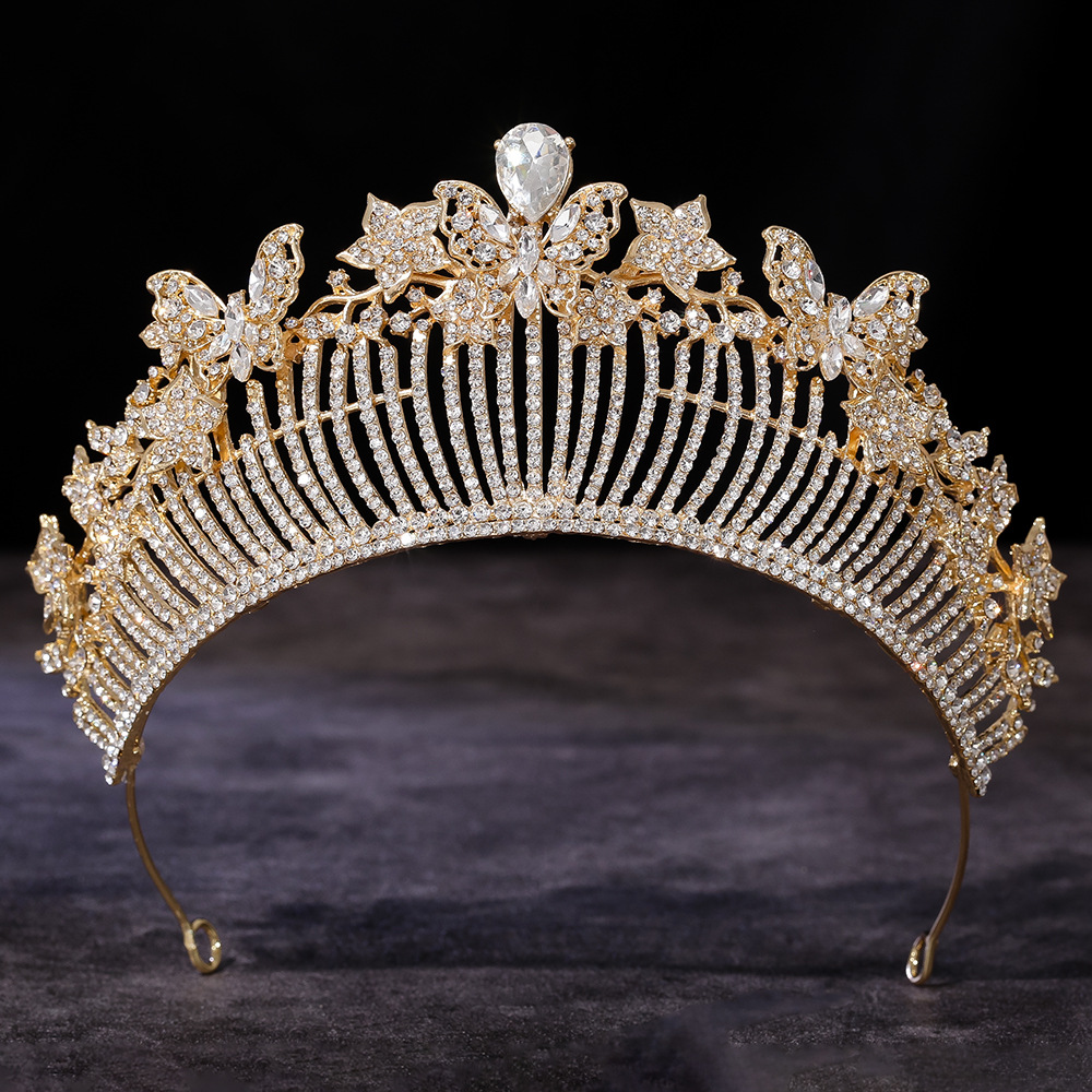 Alloy Lotus Crown Headpiece fo - Women'S Hair Accessories Wedding review and price