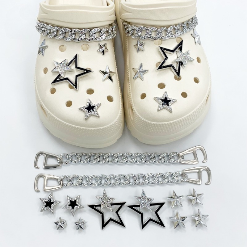 12PCS Fashion Shiny Shoe Charm - Women'S Accessories Crocs review and price