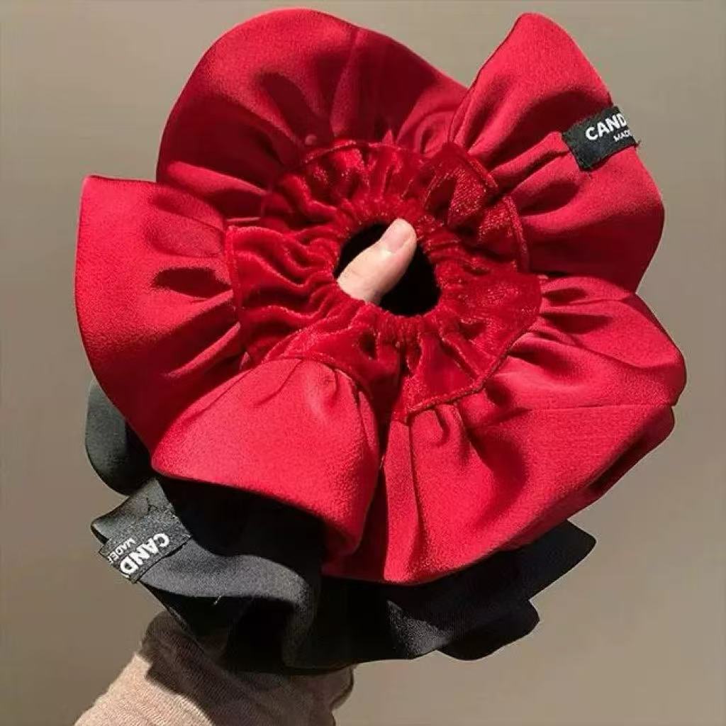 Velvet Oversized Scrunchies -  - Hair Tie Velvet review and price