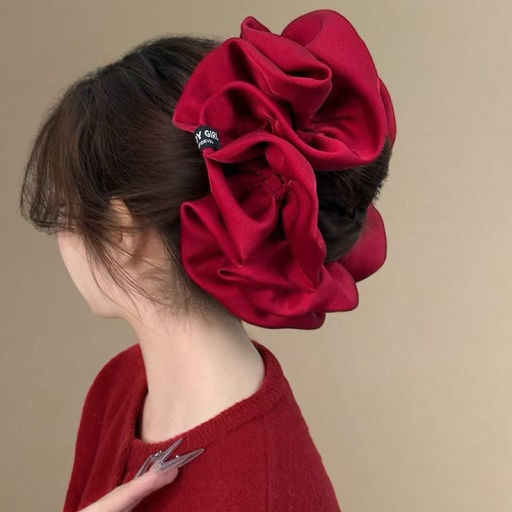 Velvet Oversized Scrunchies -  - Hair Tie Velvet review and price