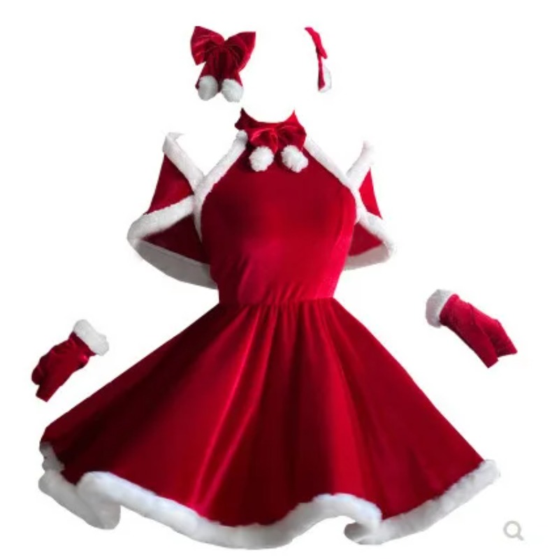 Christmas Cosplay Costume Dres - Women Accessories Kit review and price