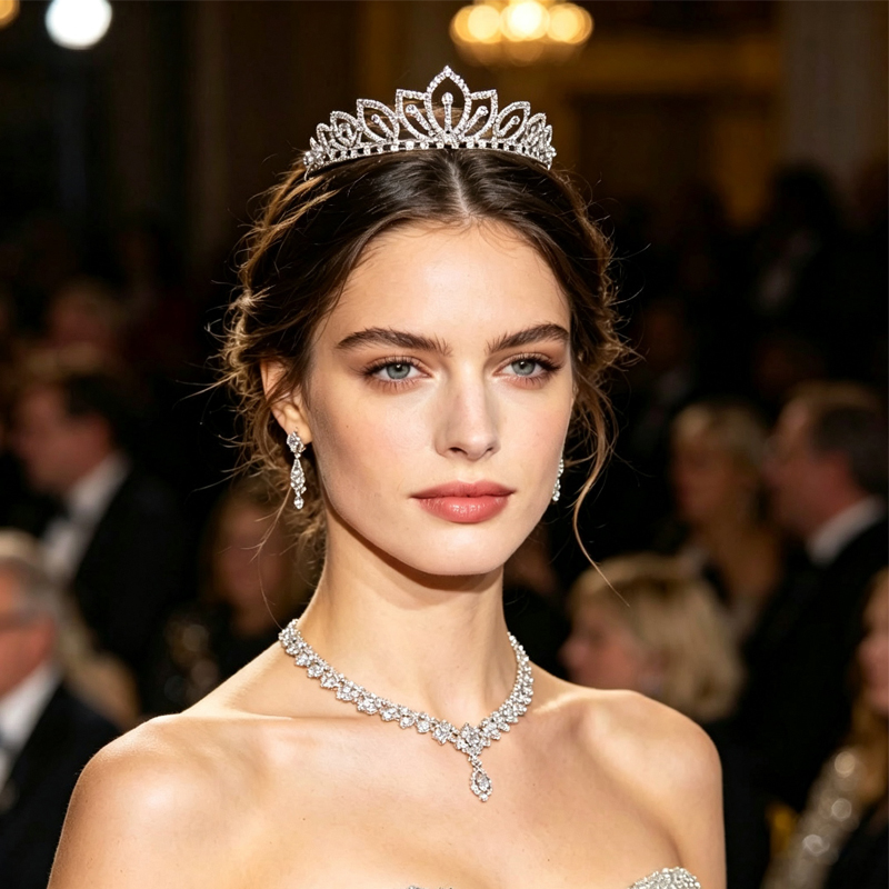 Silver Color Sparkling Rhinest - Women'S Hair Accessories Wedding review and price