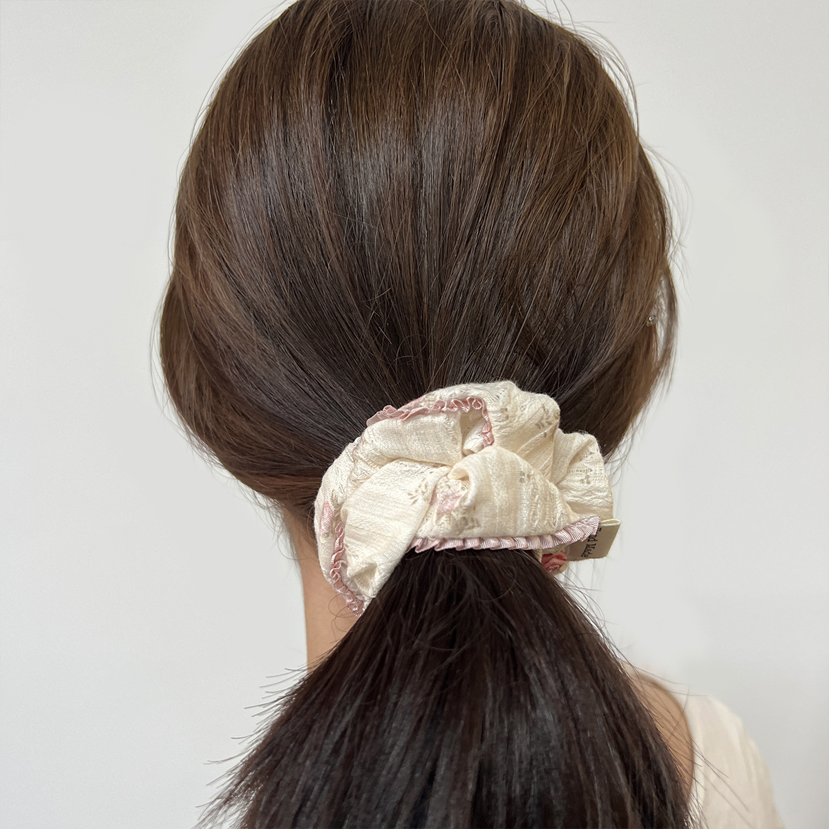 Sweet Girls Lace Trim Jacquard - Hair Tie Velvet review and price