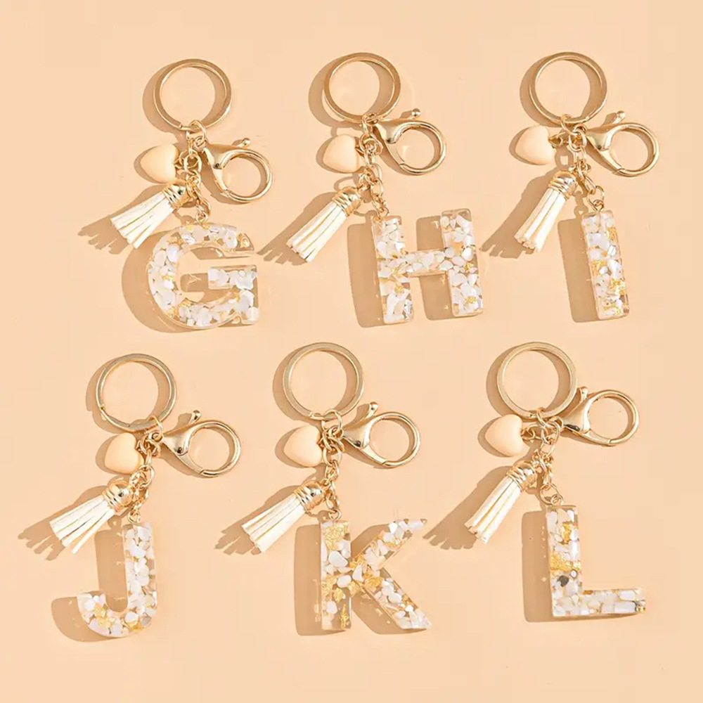 A-Z English Keychain Tassel Re - Women Accessories In English review and price
