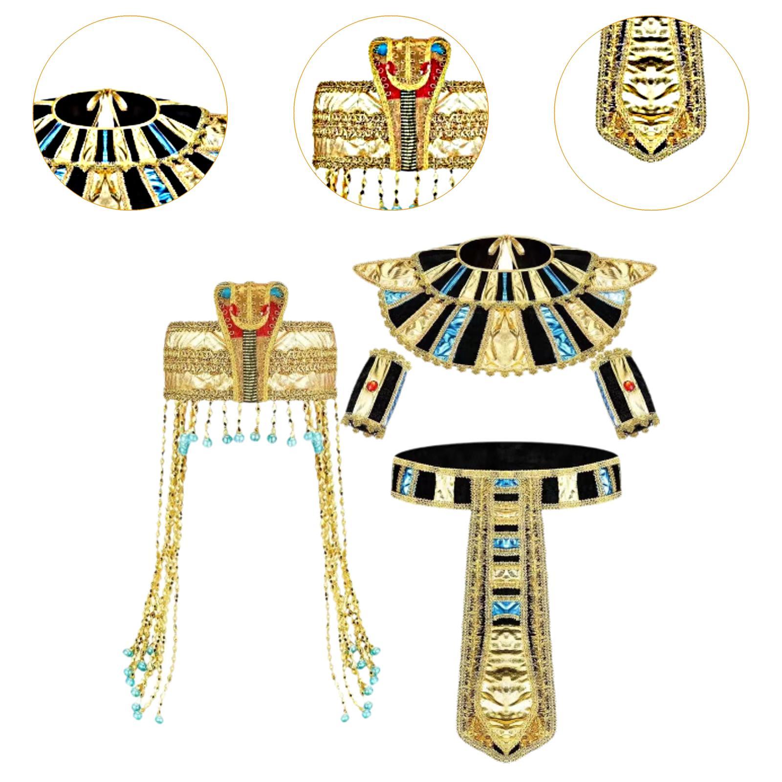 5Pcs Womens Egyptian Costume A - Women'S Egyptian Accessories review and price