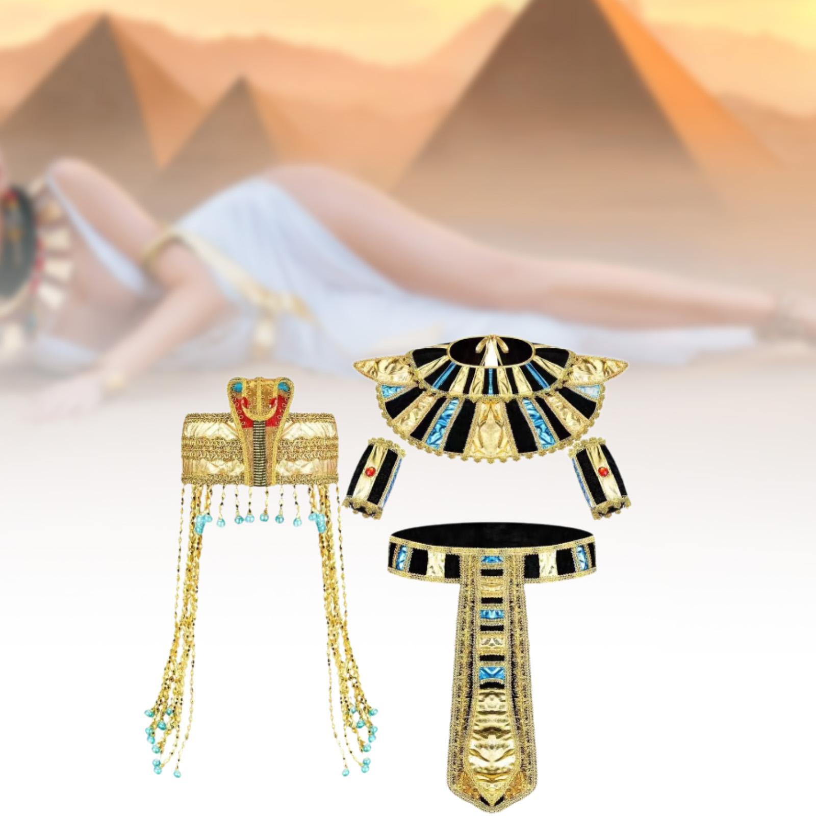 5Pcs Womens Egyptian Costume A - Women'S Egyptian Accessories review and price