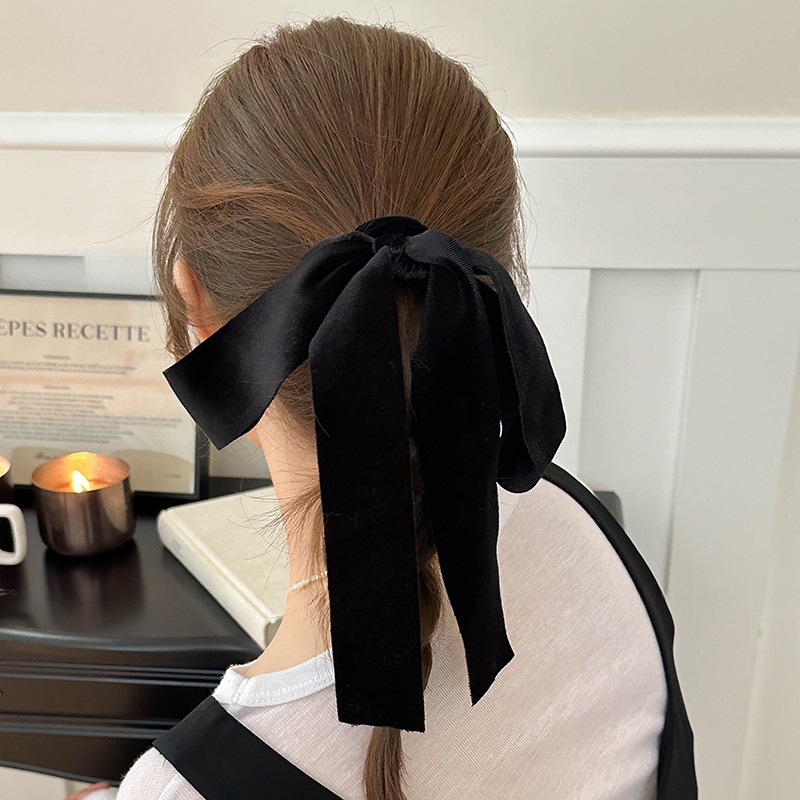 Cute Red Black Velvet Ribbon B - Hair Tie Velvet review and price