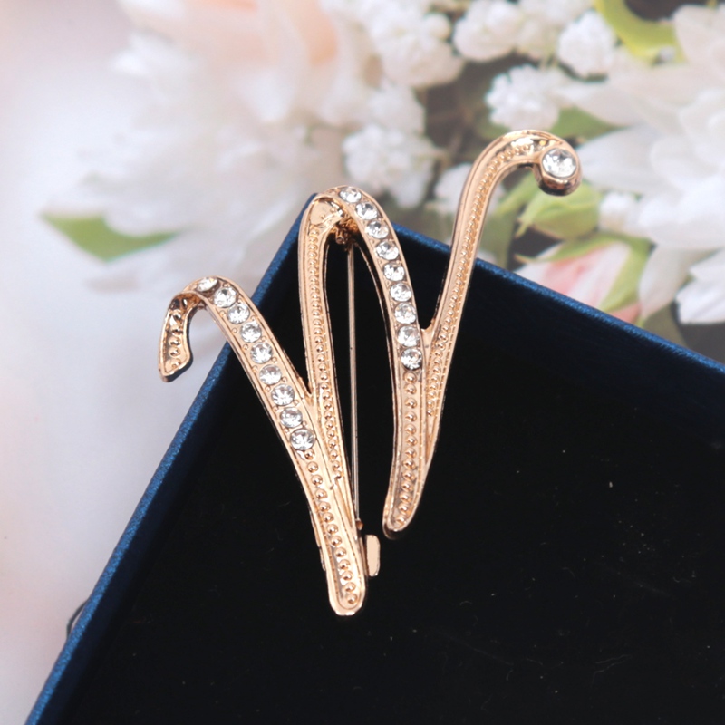 Fashion Women Rhinestone Brooc - Women Accessories In English review and price