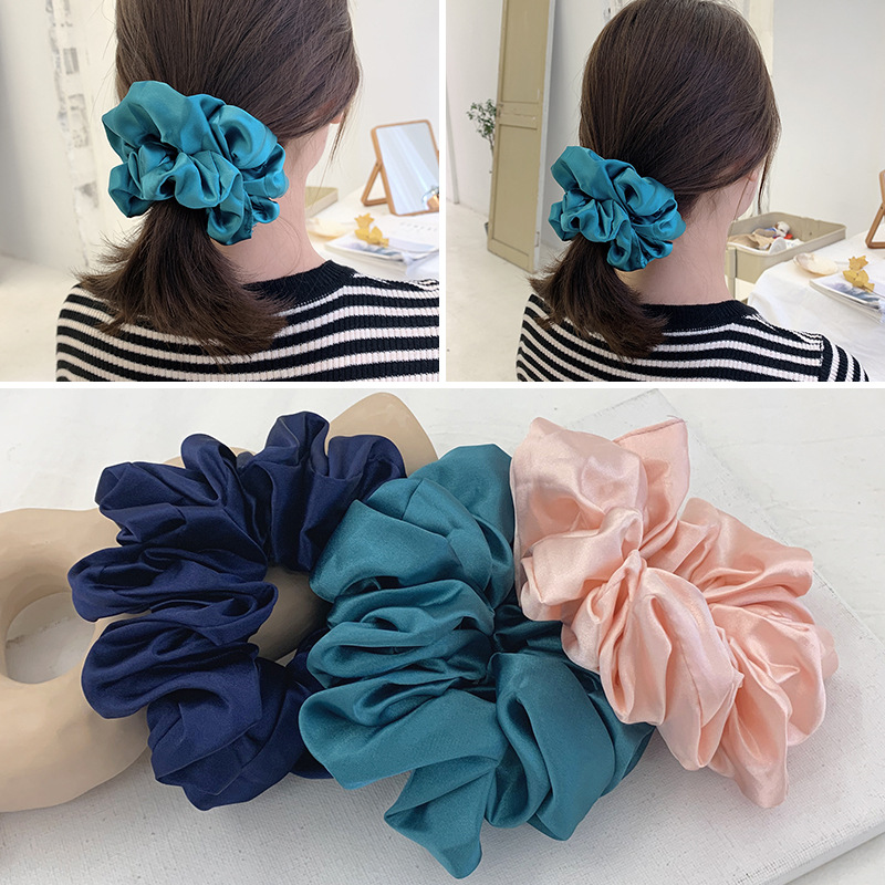 Fashion Silk Organza Solid Col - Hair Tie Velvet review and price
