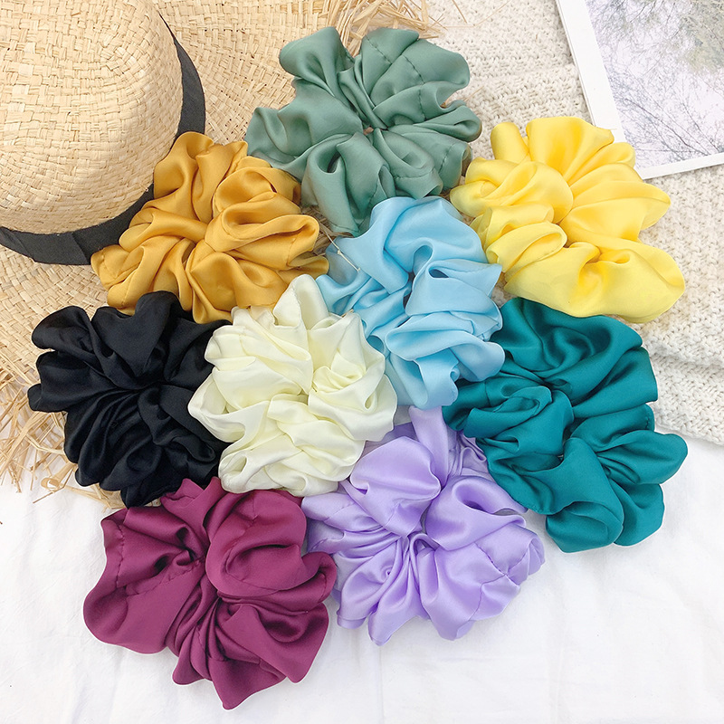 Fashion Silk Organza Solid Col - Hair Tie Velvet review and price