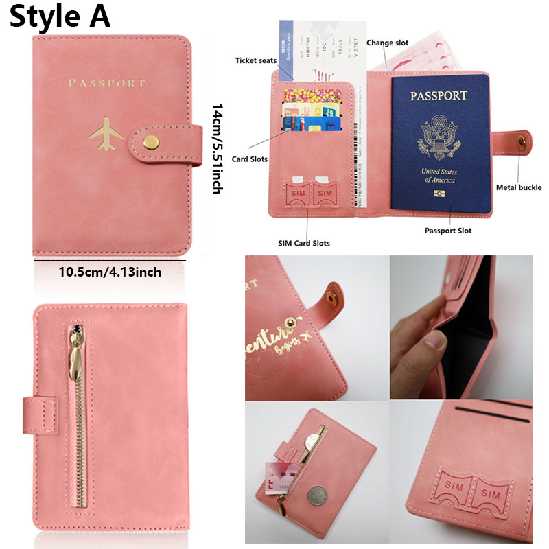Leather Passport Holder Covers - Women'S Accessories Wallet review and price