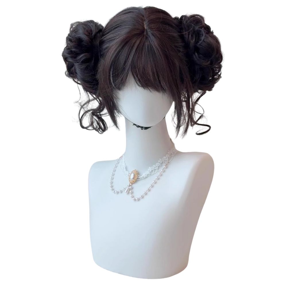 Cute Double Buns Wig Cosplay W - Women Accessories Kit review and price