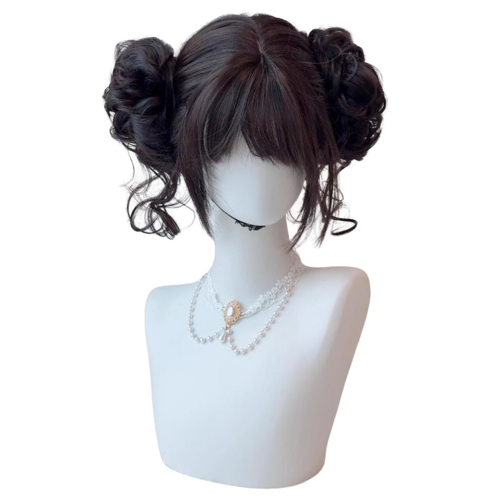 Cute Double Buns Wig Cosplay W - Women Accessories Kit review and price