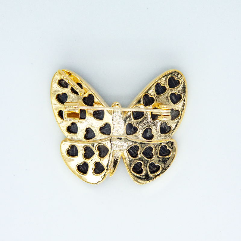 Natural Shell Butterfly Brooch - Women Jewelry Accessories For Black Dress review and price