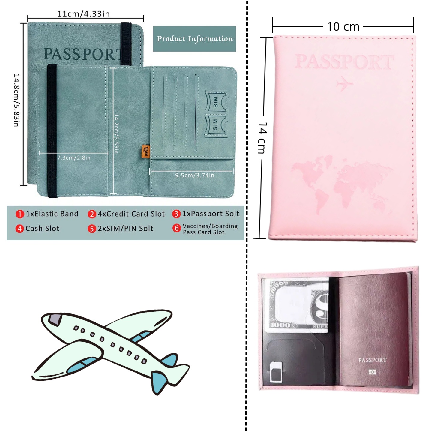 Vintage RFID Passport Cover fo - Women'S Accessories Wallet review and price
