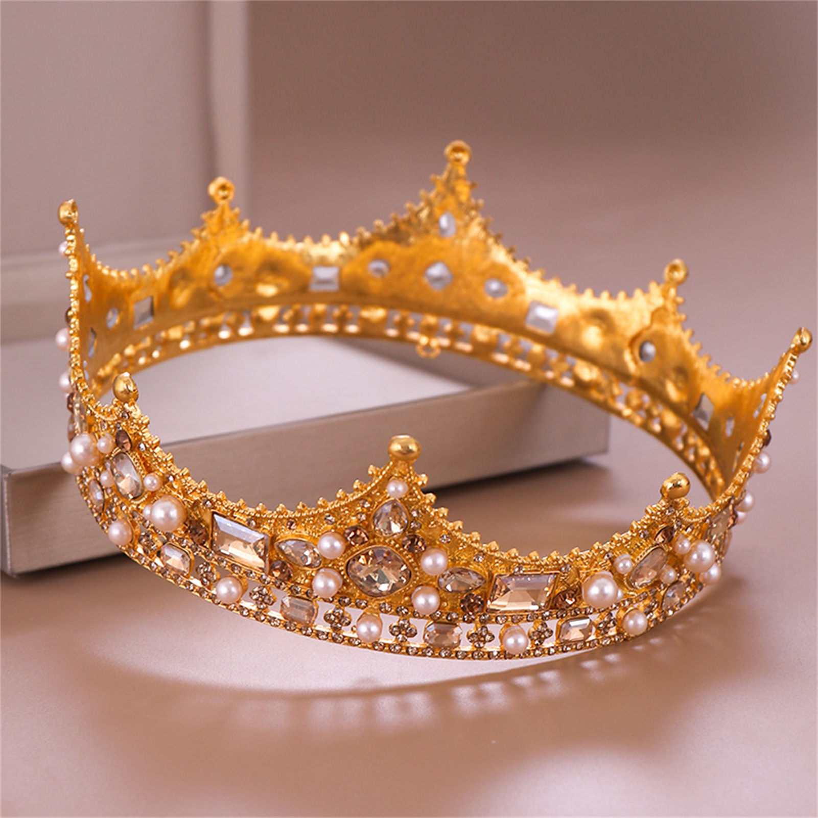 Bridal Crown Rhinestone Tiara  - Women'S Hair Accessories Wedding review and price